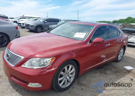 2008 Lexus Ls 460 из США, поврежденный, VIN JTHBL46F985052775